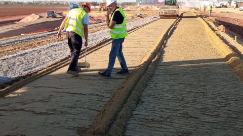 Obras del tramo norte de la Línea 3 de Metro