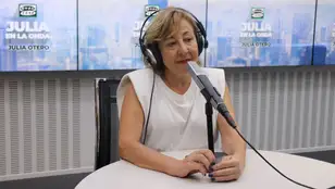 La actriz Carmen Machi durante una entrevista en Julia en la onda