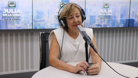 La actriz Carmen Machi durante una entrevista en Julia en la onda