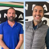 Juan José Luque Larena, zoólogo y Manuel Dos Santos Trapote, de AMGu