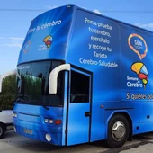 El autobús de la Sociedad de Neurología llega a Toledo El autobús de la Sociedad de Neurología llega a Toledo