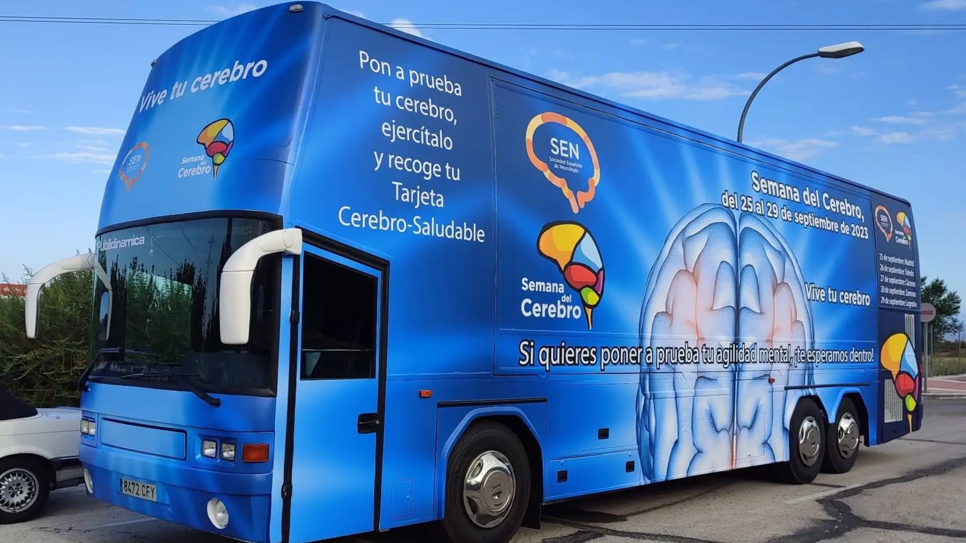 El autobús de la Sociedad de Neurología llega a Toledo 