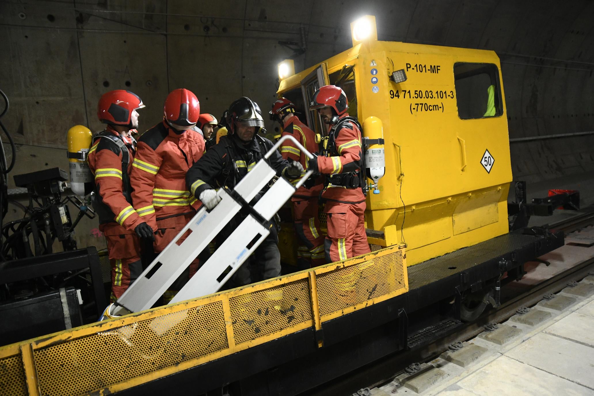 Adif y equipos de emergencias prueban los tiempos de respuesta Adif y equipos de emergencias prueban los tiempos de respuesta