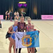 El Club Gimnasia Rítmica de Benidorm logra 9 medallas en la Andorra Gym Cup