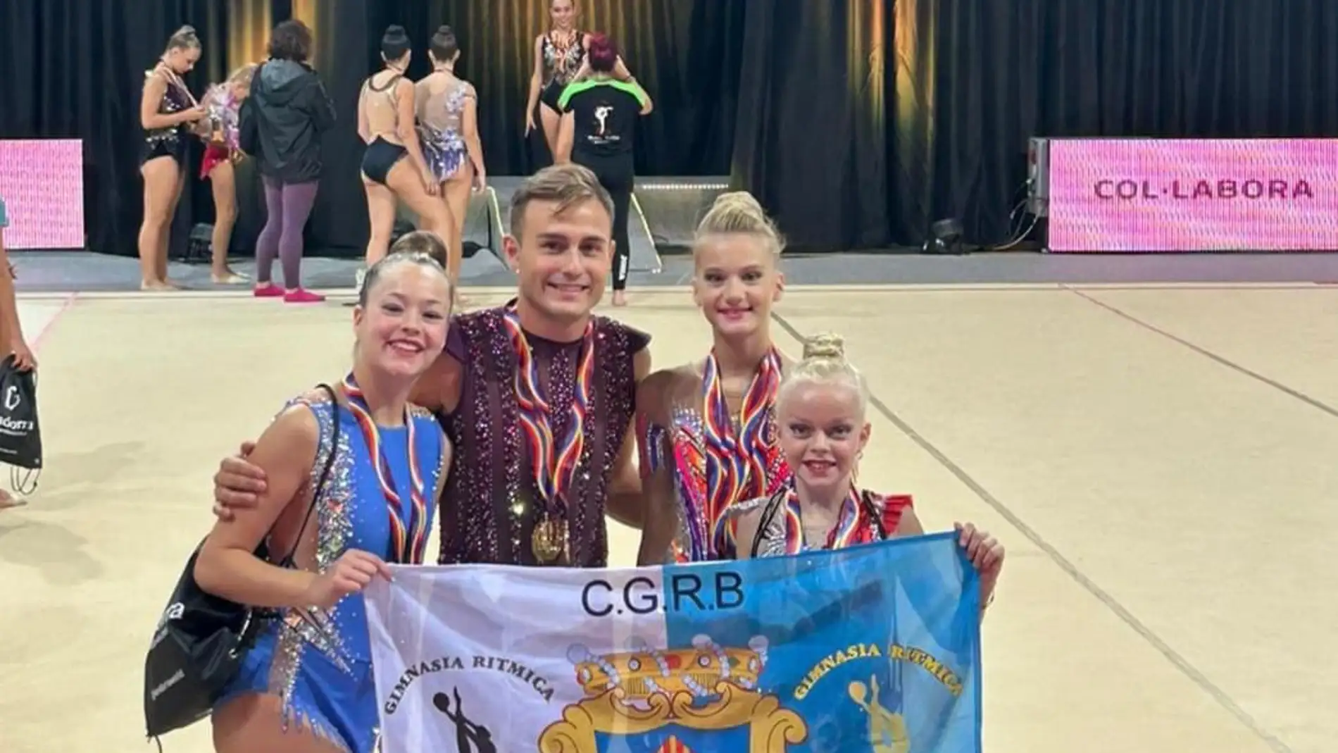 El Club Gimnasia Rítmica de Benidorm logra 9 medallas en la Andorra Gym Cup
