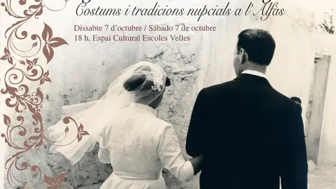 L'Alfàs reúne en un libro la historia de sus tradiciones nupciales durante el siglo XX L'Alfàs reúne en un libro la historia de sus tradiciones nupciales durante el siglo XX