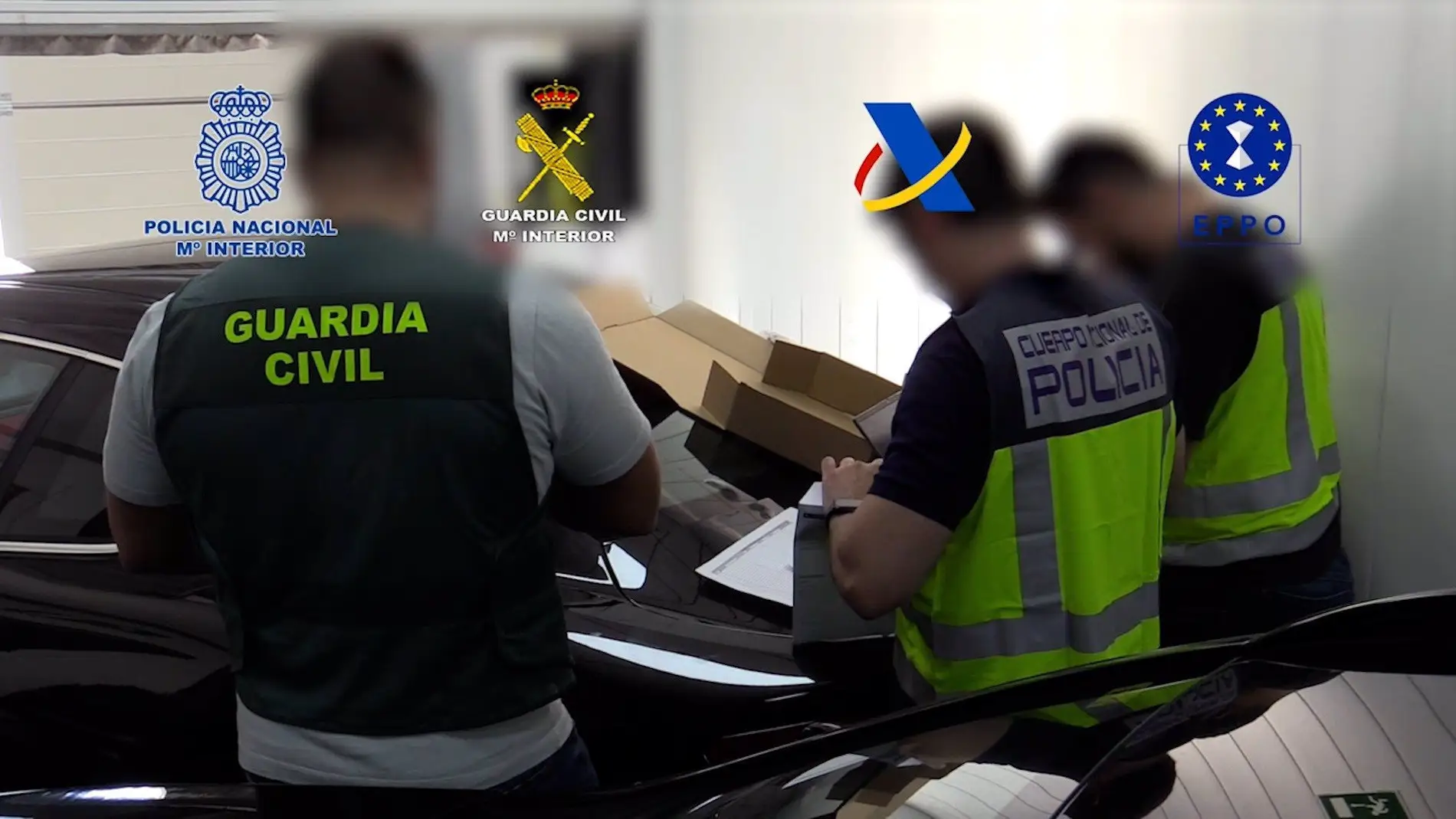 Casi 50 detenidos y registros en Badajoz y otras provincias por un fraude de IVA de 17 millones con coches de alta gama