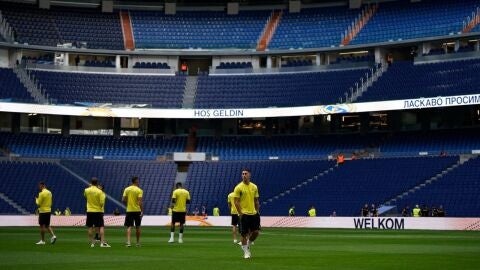 La Ud Las Palmas en el Santiago Bernabeu