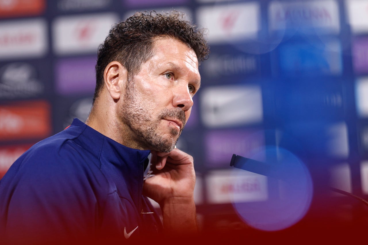 Simeone: "Hay que mantener el espíritu que se vivió en el derbi" Simeone: "Hay que mantener el espíritu que se vivió en el derbi"