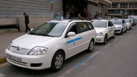 Parada taxis Santander