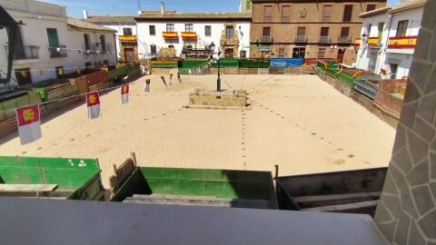 Vista de la Plaza de Villamanrique desde el Ayuntamiento