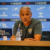 Sergio Pellicer, entrenador del Málaga CF Sergio Pellicer, entrenador del Málaga CF