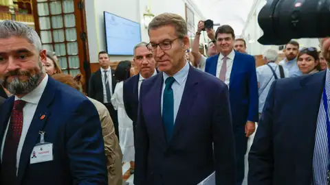 Feijóo tras la votación de investidura Feijóo tras la votación de investidura