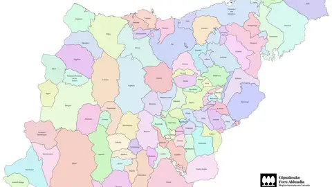 Mapa Gipuzkoa Mapa Gipuzkoa