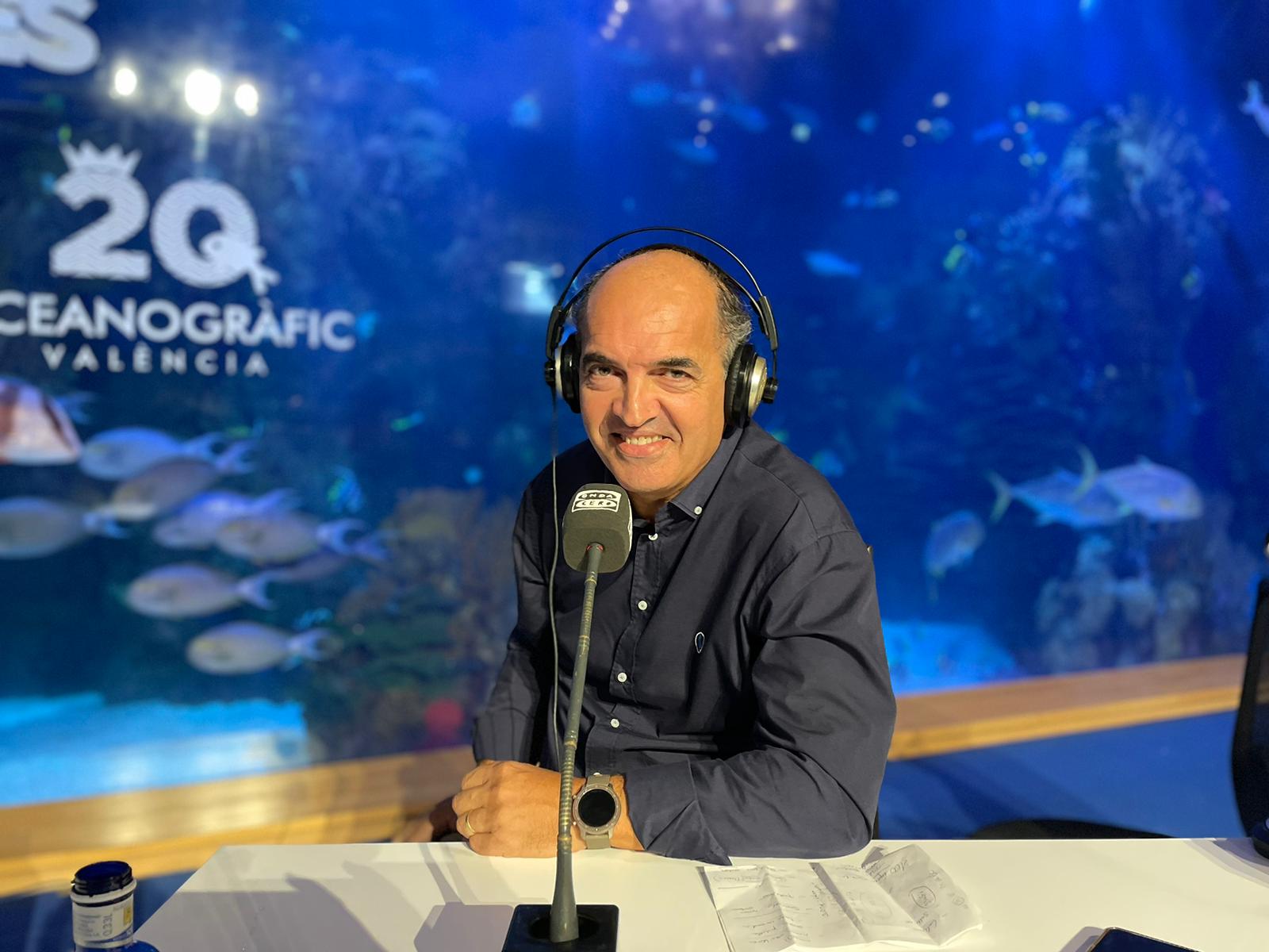 Eduardo Nogués, director del Oceanográfic de Valencia: "Estamos muy volcados en el mensaje de la esperanza" Eduardo Nogués, director del Oceanográfic de Valencia: "Estamos muy volcados en el mensaje de la esperanza"