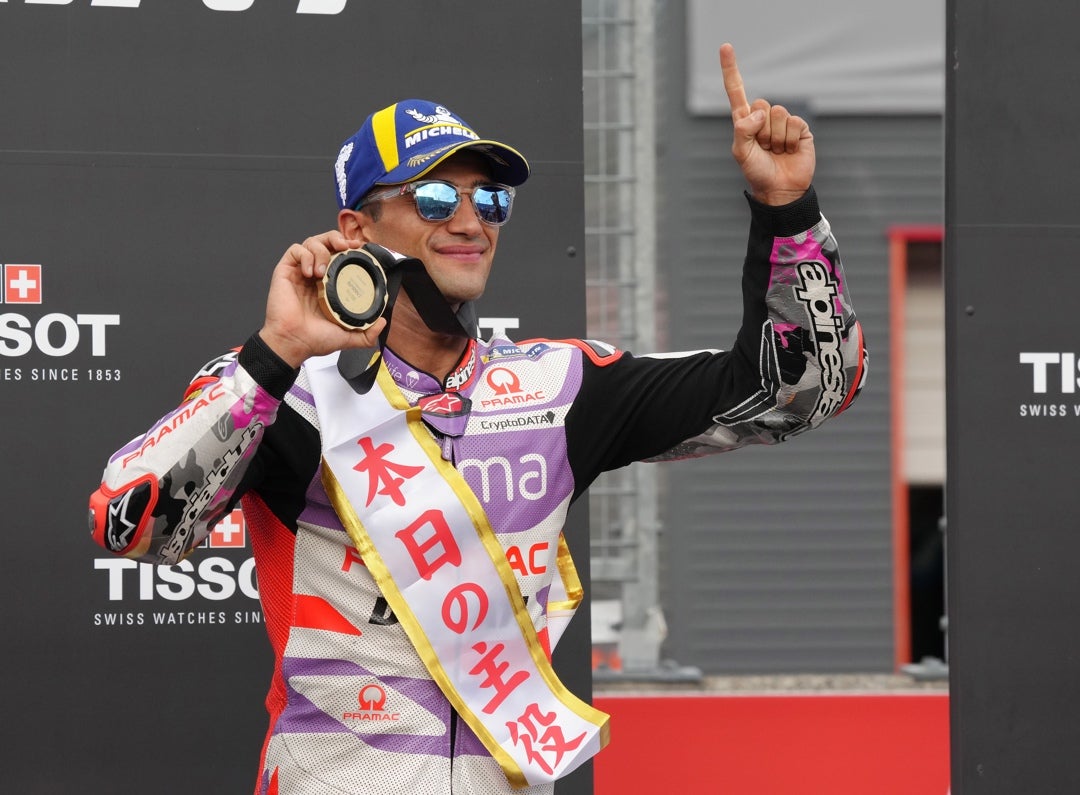 Jorge Martín roza el liderato de MotoGP con otra victoria en Motegi Jorge Martín roza el liderato de MotoGP con otra victoria en Motegi