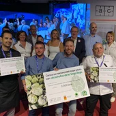 Un tartar de alcachofa confitada sobre tuétano a la brasa gana el concurso de mejor plato Un tartar de alcachofa confitada sobre tuétano a la brasa gana el concurso de mejor plato