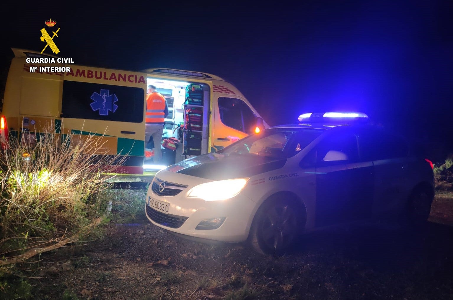Auxiliado en Baells un anciano tras caer un una zanja Auxiliado en Baells un anciano tras caer un una zanja