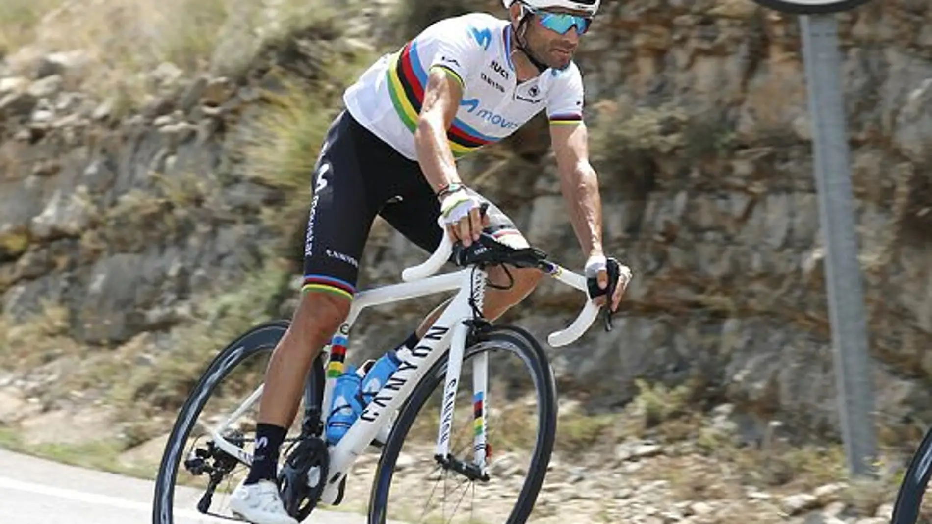 Alejandro Valverde se suma a una Vuelta Cicloturista a Ibiza Campagnolo de ensueño