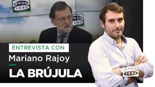 Rafa Latorre entrevista este lunes a Mariano Rajoy en La Brújula
