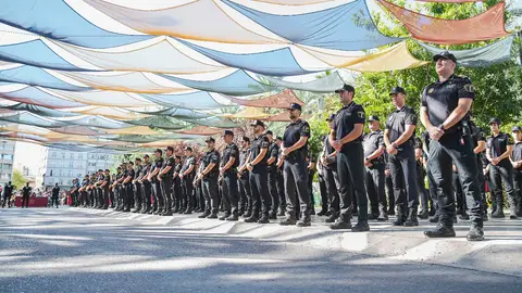 Acto celebración en Elche del patrón de la Policía Local. Acto celebración en Elche del patrón de la Policía Local.