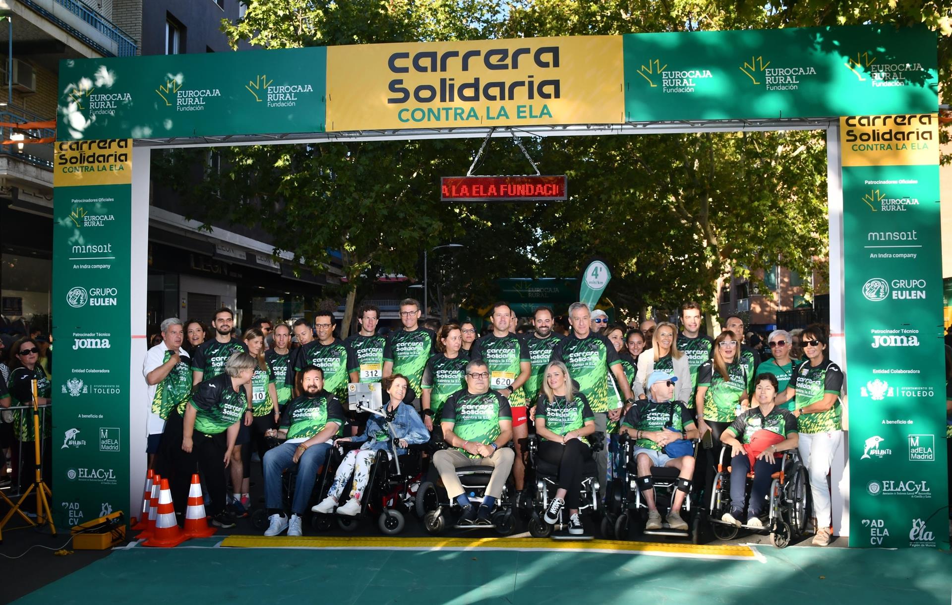 4.000 participantes llenan Toledo en la Carrera Solidaria de Fundación Eurocaja Rural 4.000 participantes llenan Toledo en la Carrera Solidaria de Fundación Eurocaja Rural