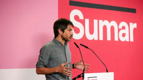 El portavoz de Sumar, Ernest Urtasun El portavoz de Sumar, Ernest Urtasun