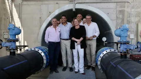 La Diputación construirá una nueva conducción en ‘Los Suizos’ con 1,2 millones de presupuesto conducción agua