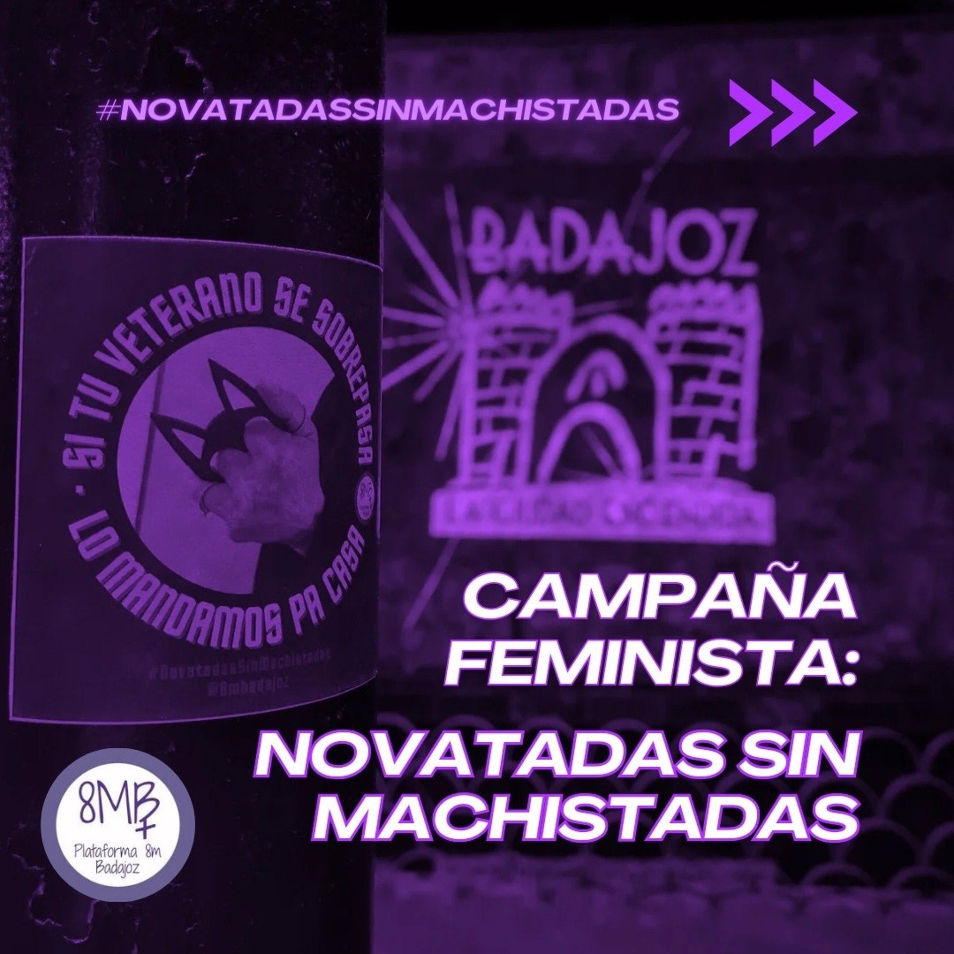Novatadas sin machismos en Badajoz Novatadas sin machismos en Badajoz