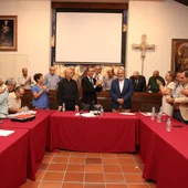 Momento de la elección de José Carlos Garín Momento de la elección de José Carlos Garín
