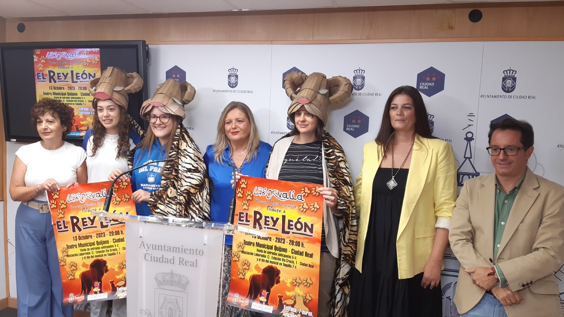 Jóvenes de Laborvalía y Marianistas representarán en el Quijano de Ciudad Real el musical inclusivo "El Rey León" Jóvenes de Laborvalía y Marianistas representarán en el Quijano de Ciudad Real el musical inclusivo "El Rey León"