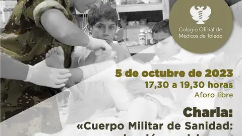 Colegio de Médicos de Toledo hablará sobre sanidad militar Colegio de Médicos de Toledo hablará sobre sanidad militar