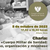 Colegio de Médicos de Toledo hablará sobre sanidad militar Colegio de Médicos de Toledo hablará sobre sanidad militar