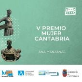 Ana Manzanas, candidata al V Premio Mujer Cantabria