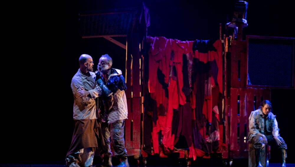 Escena de la obra de teatro 'Protocolo del Quebranto'