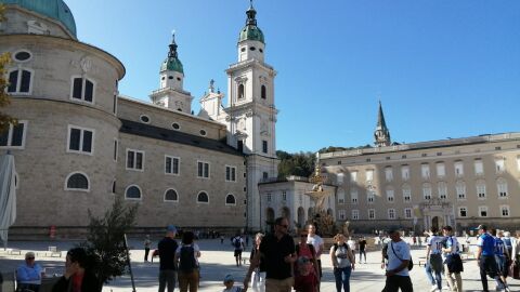 Partido de Champions en Salzburgo 