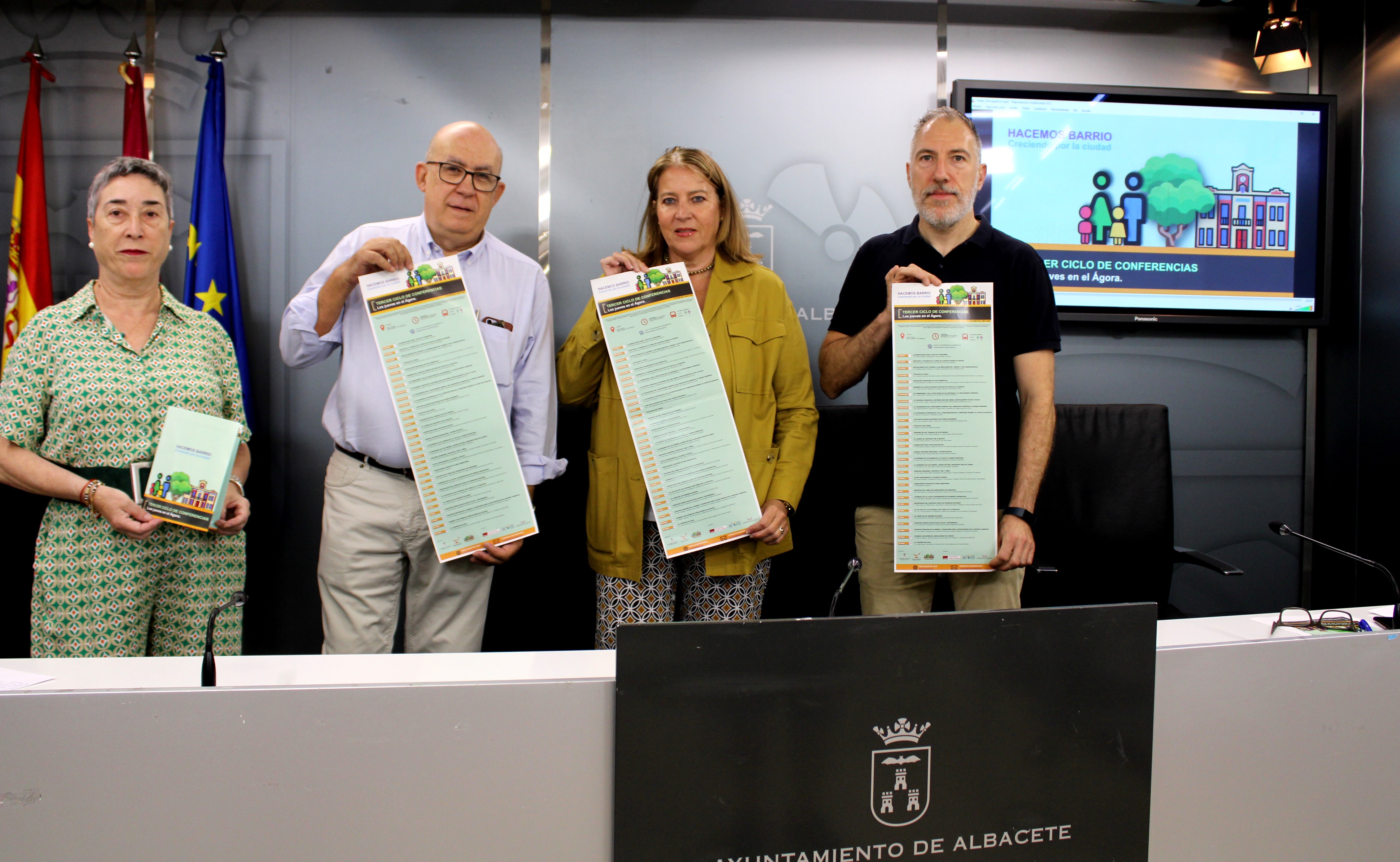 Regresa el Ciclo de Conferencias ‘Hacemos Barrio’ cada jueves hasta mayo de 2024 Regresa el Ciclo de Conferencias ‘Hacemos Barrio’ cada jueves hasta mayo de 2024