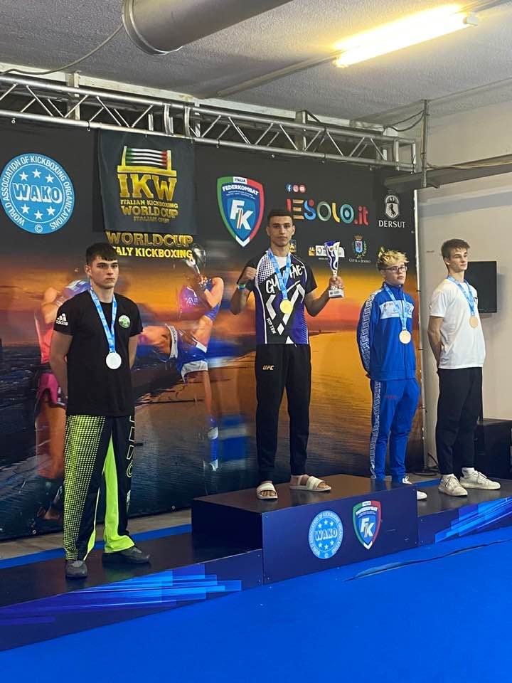 BahaaTalhaui Kabil revalida su título de Campeón del Mundo en Italia BahaaTalhaui Kabil revalida su título de Campeón del Mundo en Italia