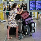 Maletas en aeropuerto Maletas en aeropuerto