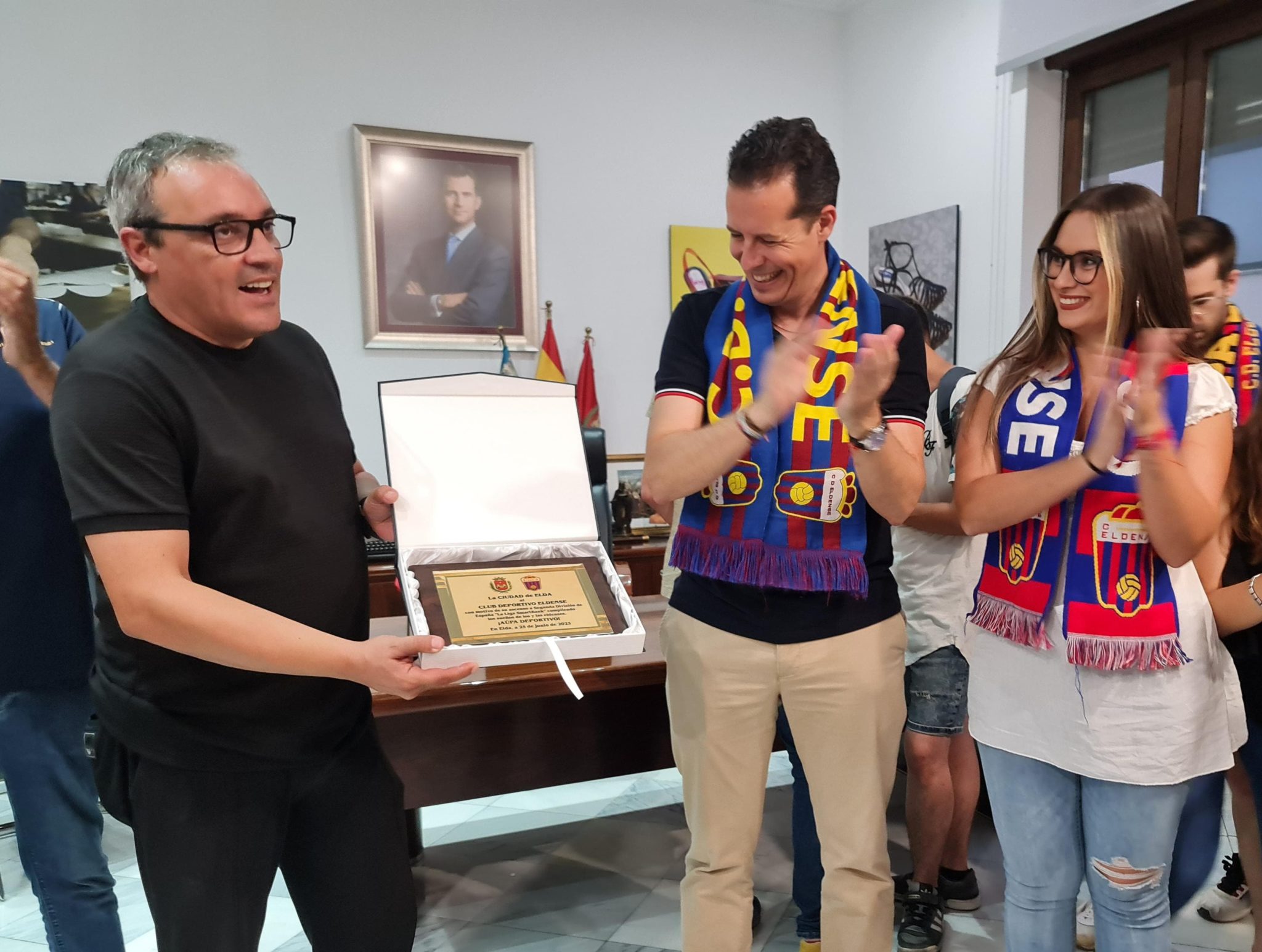 Pascual Pérez recibe el alta a tiempo de acudir al palco frente al Real Valladolid Pascual Pérez recibe el alta a tiempo de acudir al palco frente al Real Valladolid