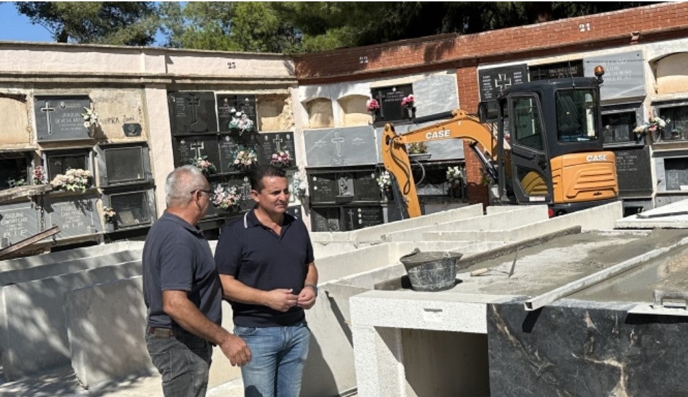 La Nucía amplia el cementerio municipal con 88 nuevos nichos La Nucía amplia el cementerio municipal con 88 nuevos nichos