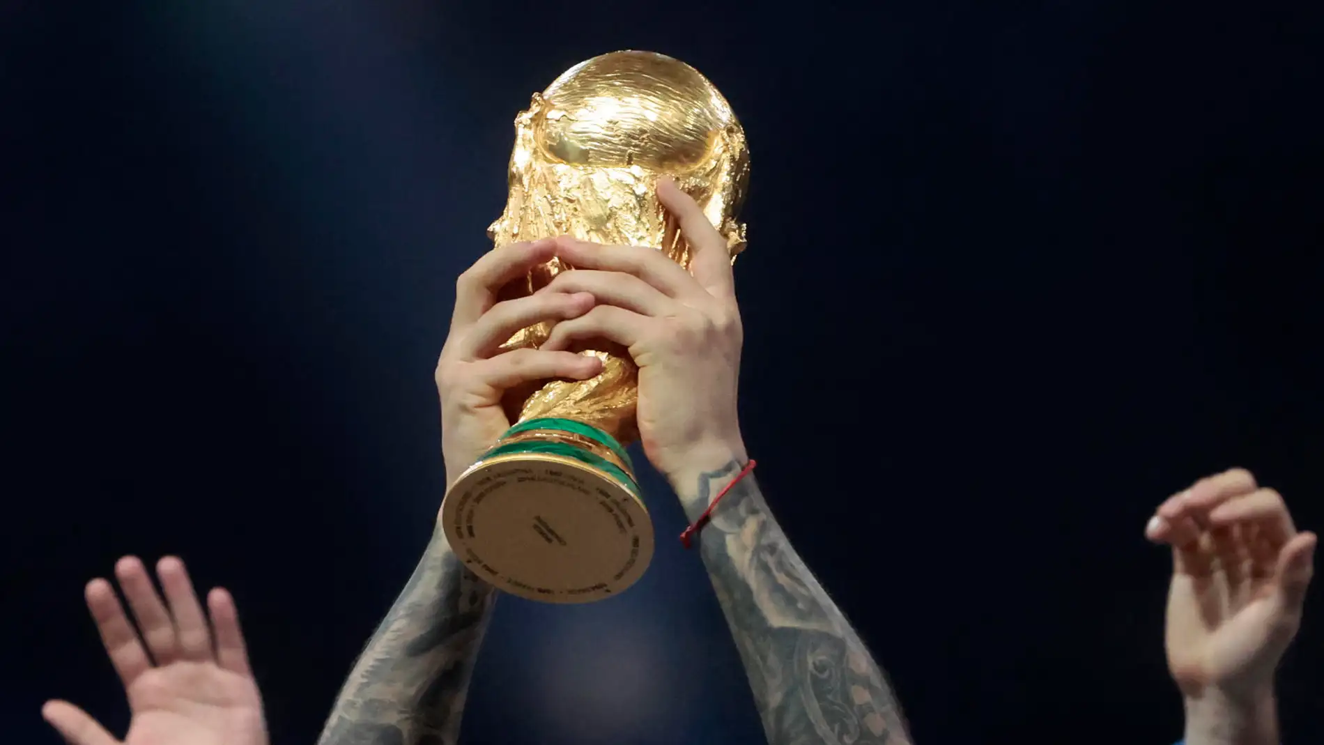 Imagen de archivo del trofeo de la Copa del Mundo