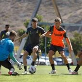 Entrenamiento de la UD Las Palmas