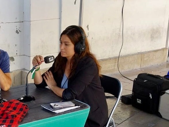 Tatiana Gaudes: "Los servicios de limpieza trabajan con una efectividad pasmosa" Tatiana Gaudes: "Los servicios de limpieza trabajan con una efectividad pasmosa"