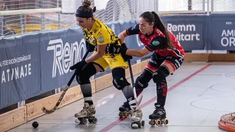 Una jugada de un partido del Telecable Una jugada de un partido del Telecable