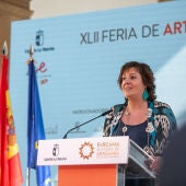 Patricia Franco en la inauguración de Farcama2023