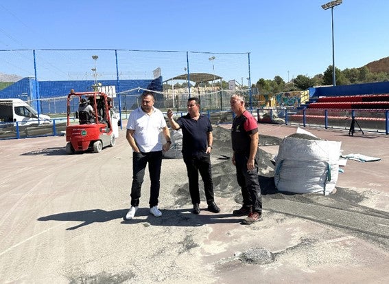 La Nucía inicia la obra integral del campo de fútbol indoor de la Ciutat Esportiva La Nucía inicia la obra integral del campo de fútbol indoor de la Ciutat Esportiva