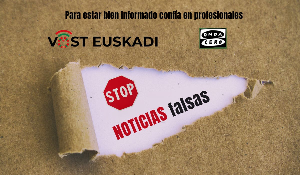 VOST Euskadi y Onda Cero unidos contra las noticias falsas VOST Euskadi y Onda Cero unidos contra las noticias falsas