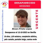 Buscan al joven Alberto Prieto jugador del Córdoba juveniles desaparecido en Sevilla