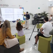 El alcalde de Rota, Javier Ruiz Arana, en rueda de prensa El alcalde de Rota, Javier Ruiz Arana, en rueda de prensa
